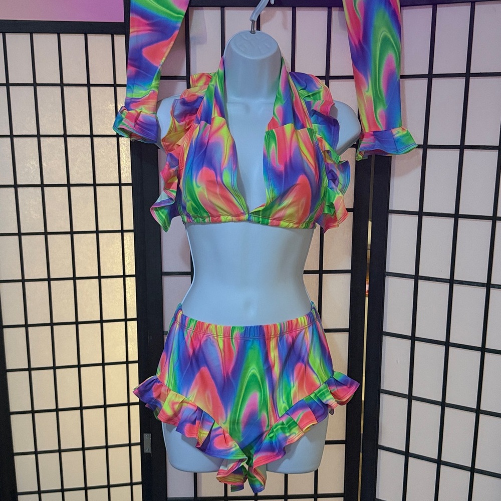 Voodoo Rainbow Bloomer Set